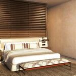 Wadi Villa bedroom at Desert Rock Resort