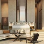 Mountain Crevice Villa bedroom integrated into the rock
