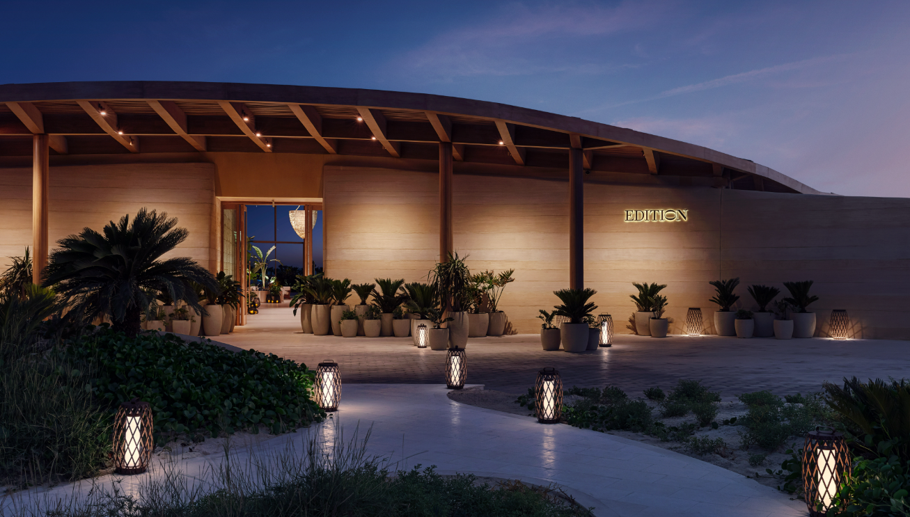 The Red Sea EDITION resort on Shura Island