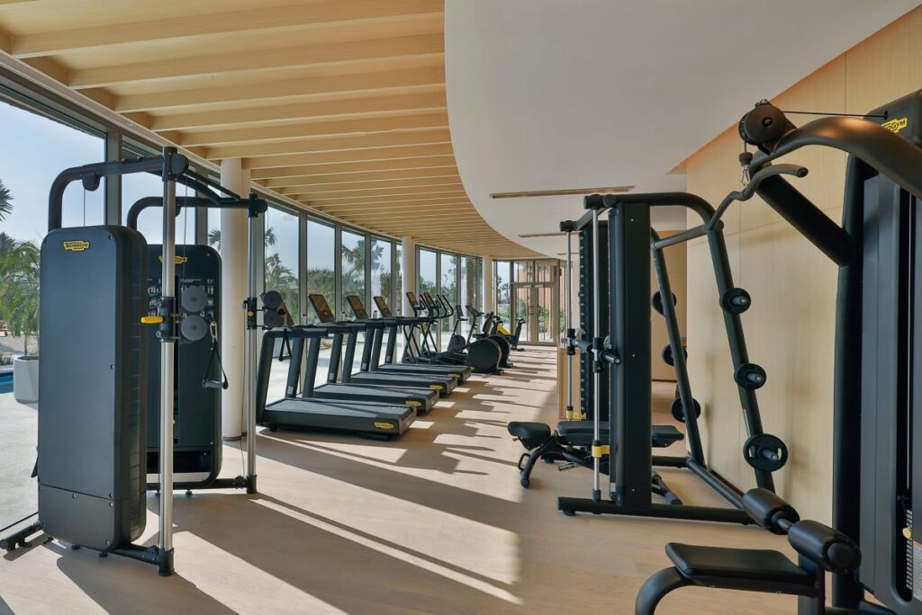 Fitness centre at The St. Regis Red Sea Resort