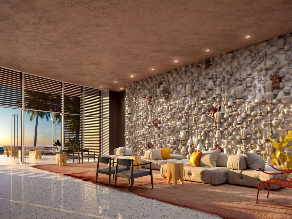 Lobby at SLS The Red Sea