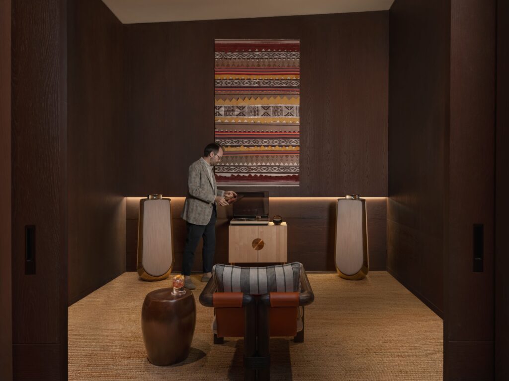 Music room at Desert Rock Resort