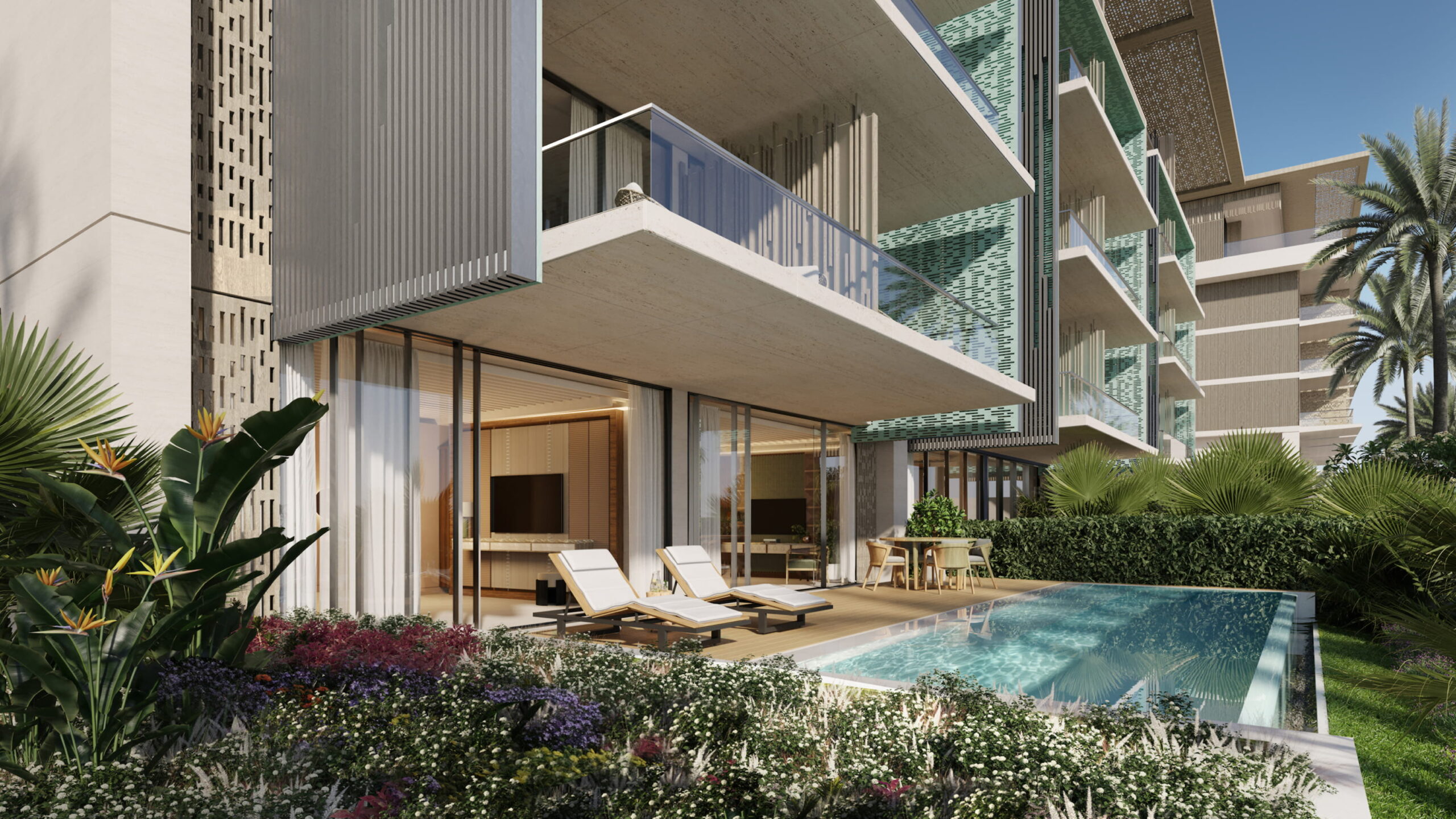 One-Bedroom Terrace Suite with Private Pool at Four Seasons AMAALA