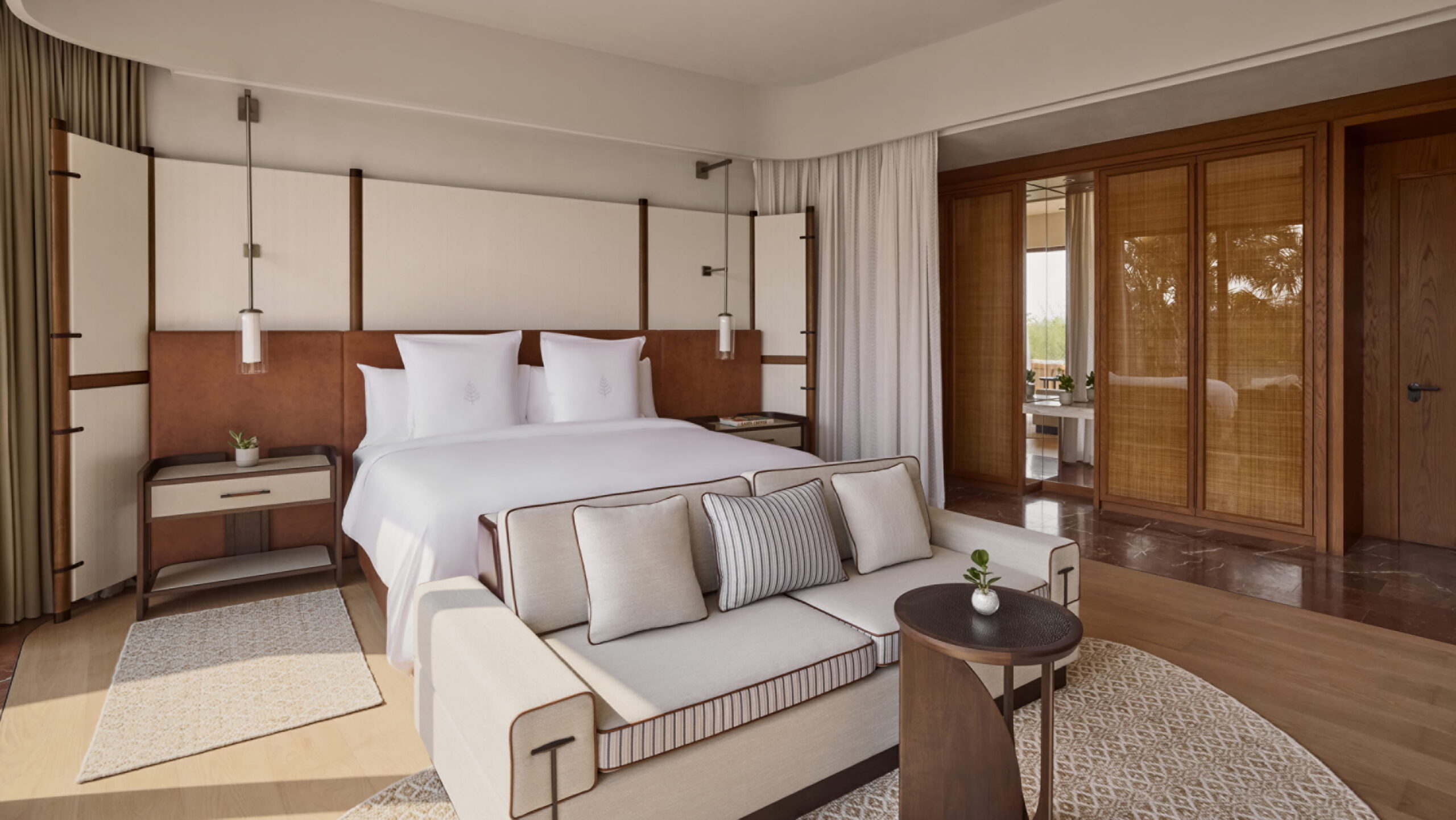 Beachfront Room at Four Seasons Red Sea Shura Island