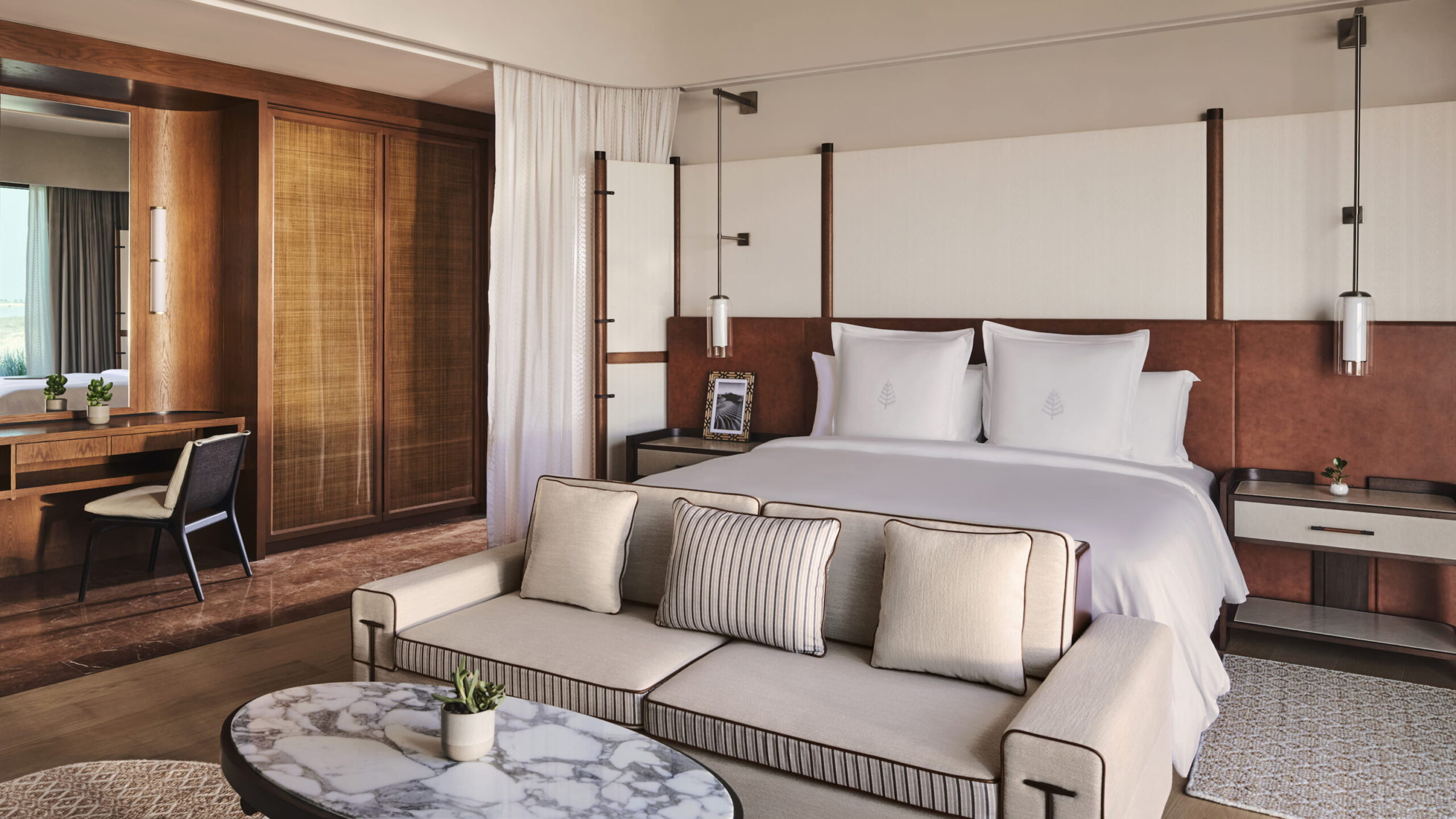 Garden-View Room at Four Seasons Red Sea Shura Island